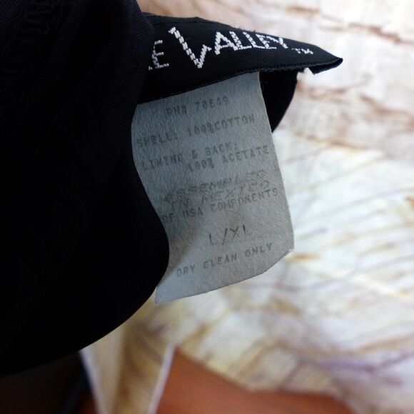 VTG 90s Smoke Valley Halloween Theme Vest Women L/XL Dracula Witch Skeleton Owl - Picture 10 of 10